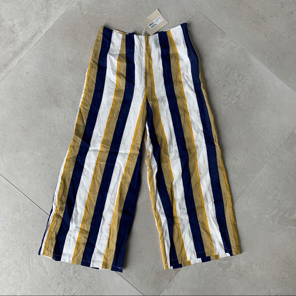 MINKPINK PINSTRIPE LOOSE TROUSERS